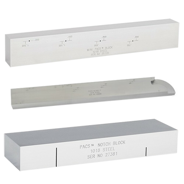 PH Tool Phased Array Cal Standard Blocks (PACS)